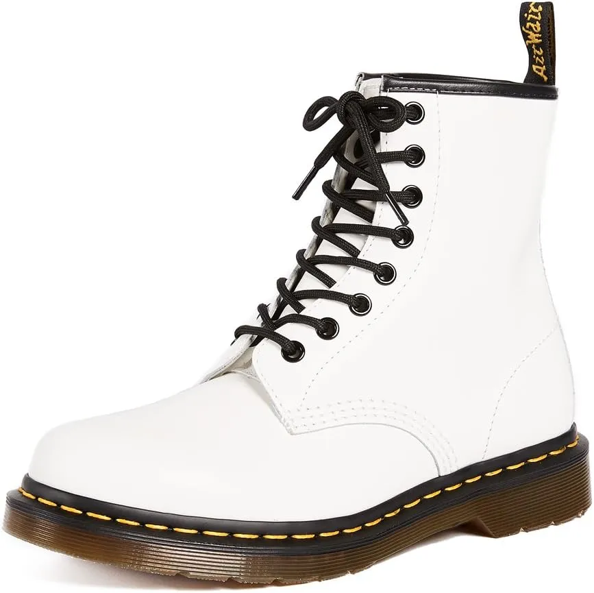 Dr. Martens Women's 1460 W Smooth Leather 8 Eye Boot