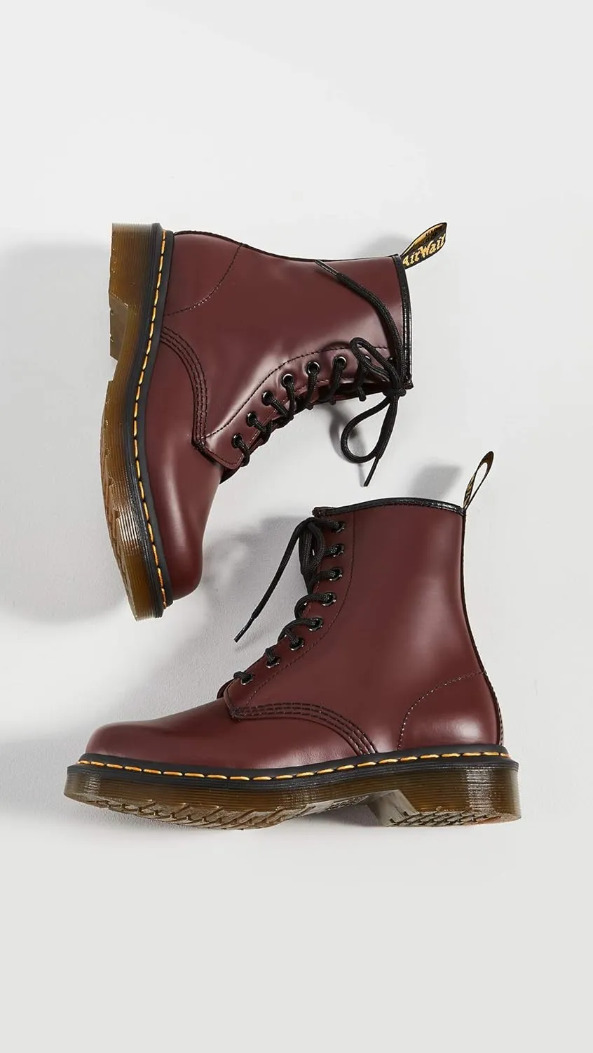 Dr. Martens Women's 1460 W Smooth Leather 8 Eye Boot
