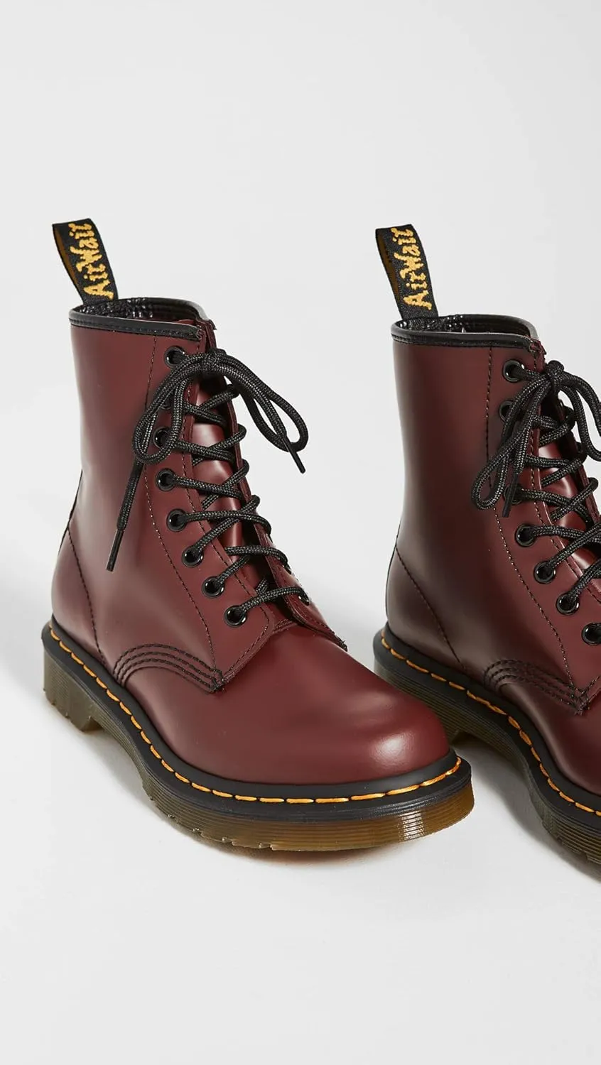 Dr. Martens Women's 1460 W Smooth Leather 8 Eye Boot