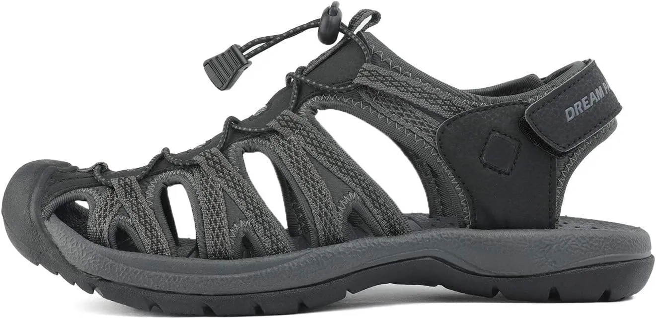 DREAM PAIRS Men's 160912-M-NEW Adventurous Summer Outdoor Sandals