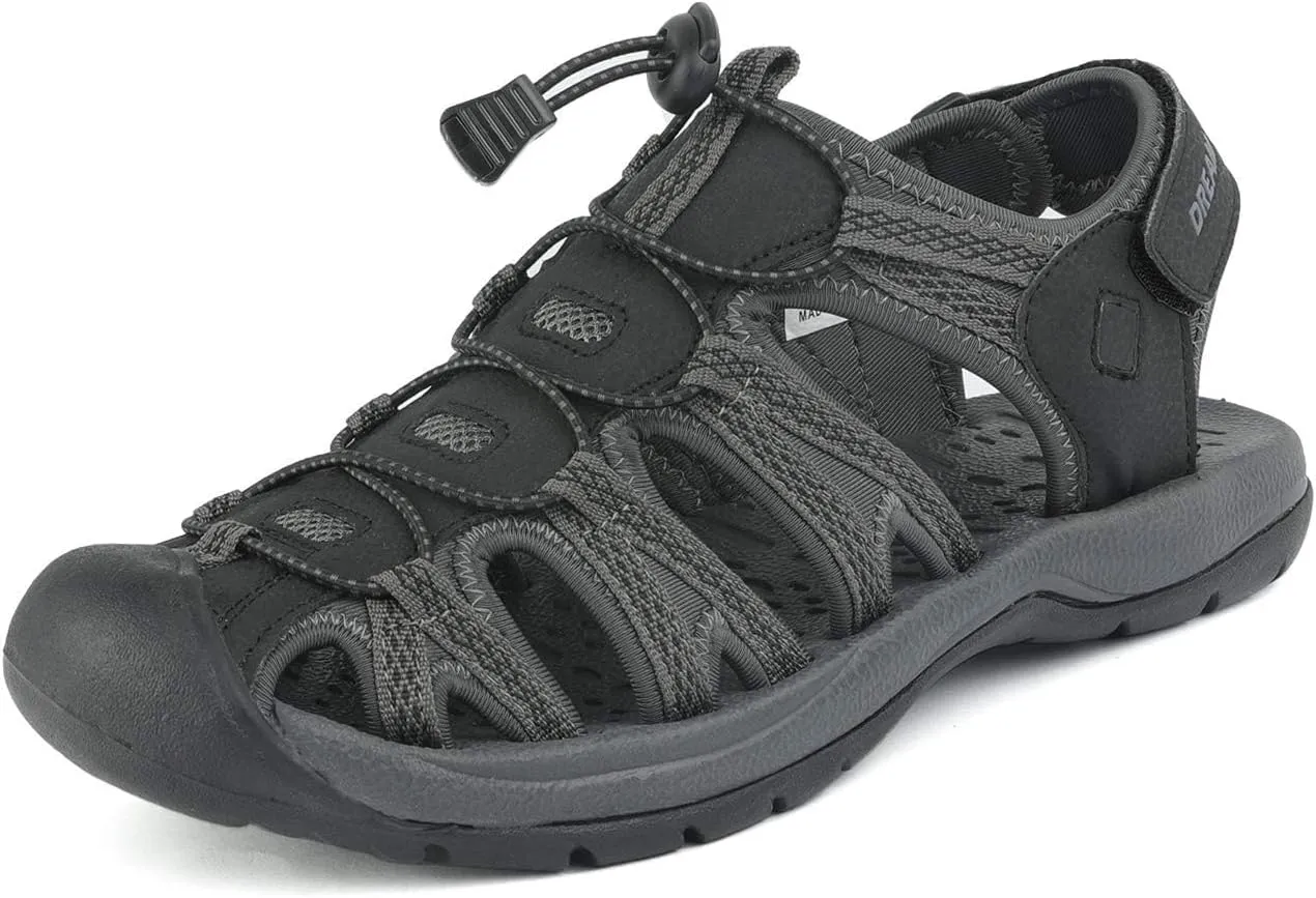 DREAM PAIRS Men's 160912-M-NEW Adventurous Summer Outdoor Sandals