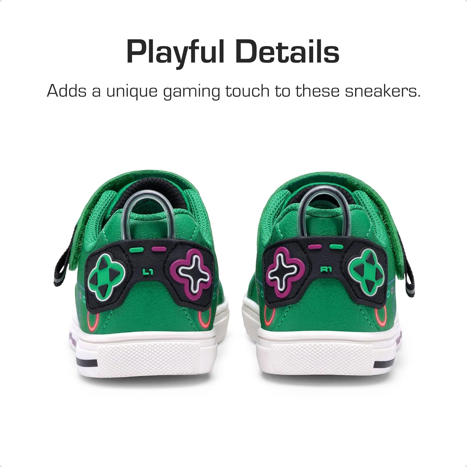 DREAM PAIRS Toddler Boys Sneakers Little Kids Shoes Playful Fun Cartoon Causal Walking Non-Slip Hook and Loop