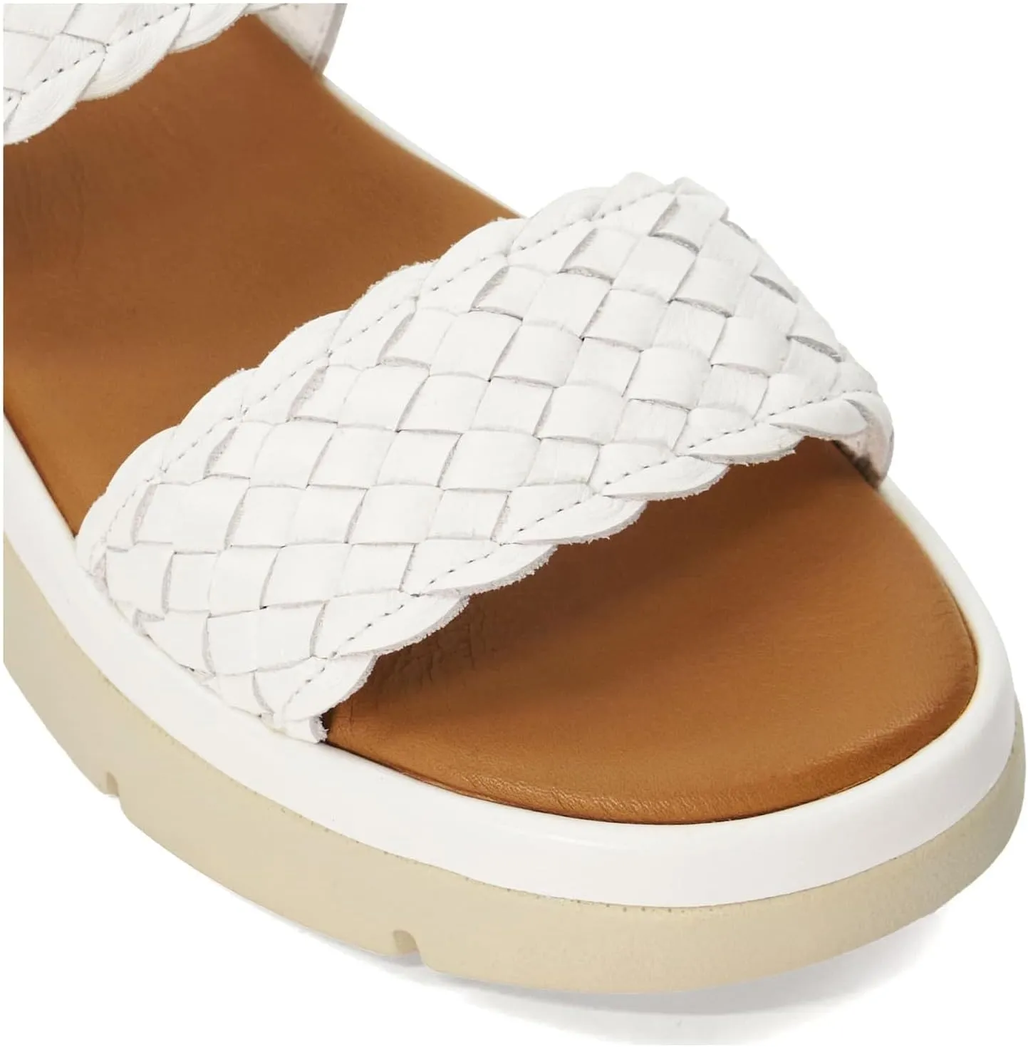 Dune London Lorris - Sandals for Women - Synthetic Midsole & Outsole - Buckle Closure - Cushioned Insole