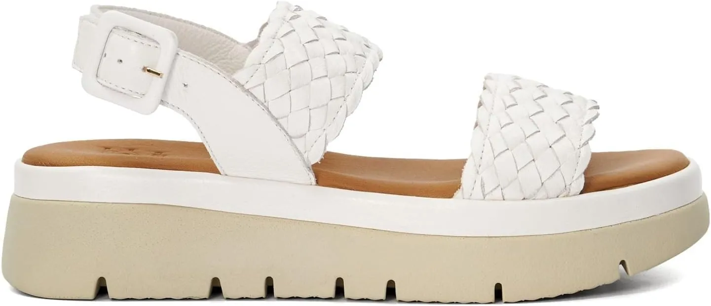 Dune London Lorris - Sandals for Women - Synthetic Midsole & Outsole - Buckle Closure - Cushioned Insole