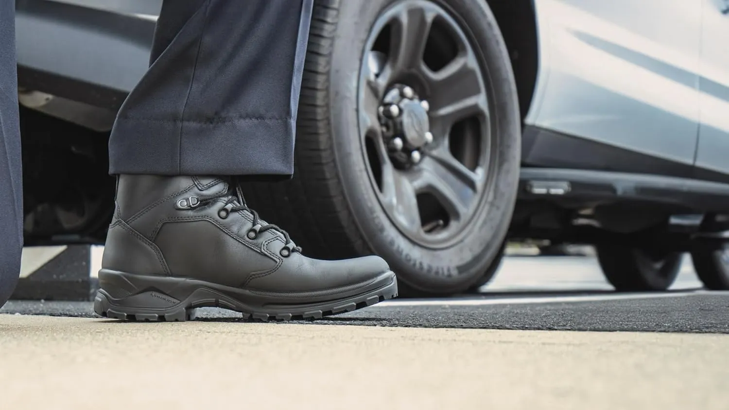 Enforce X High European Leather Duty Boots
