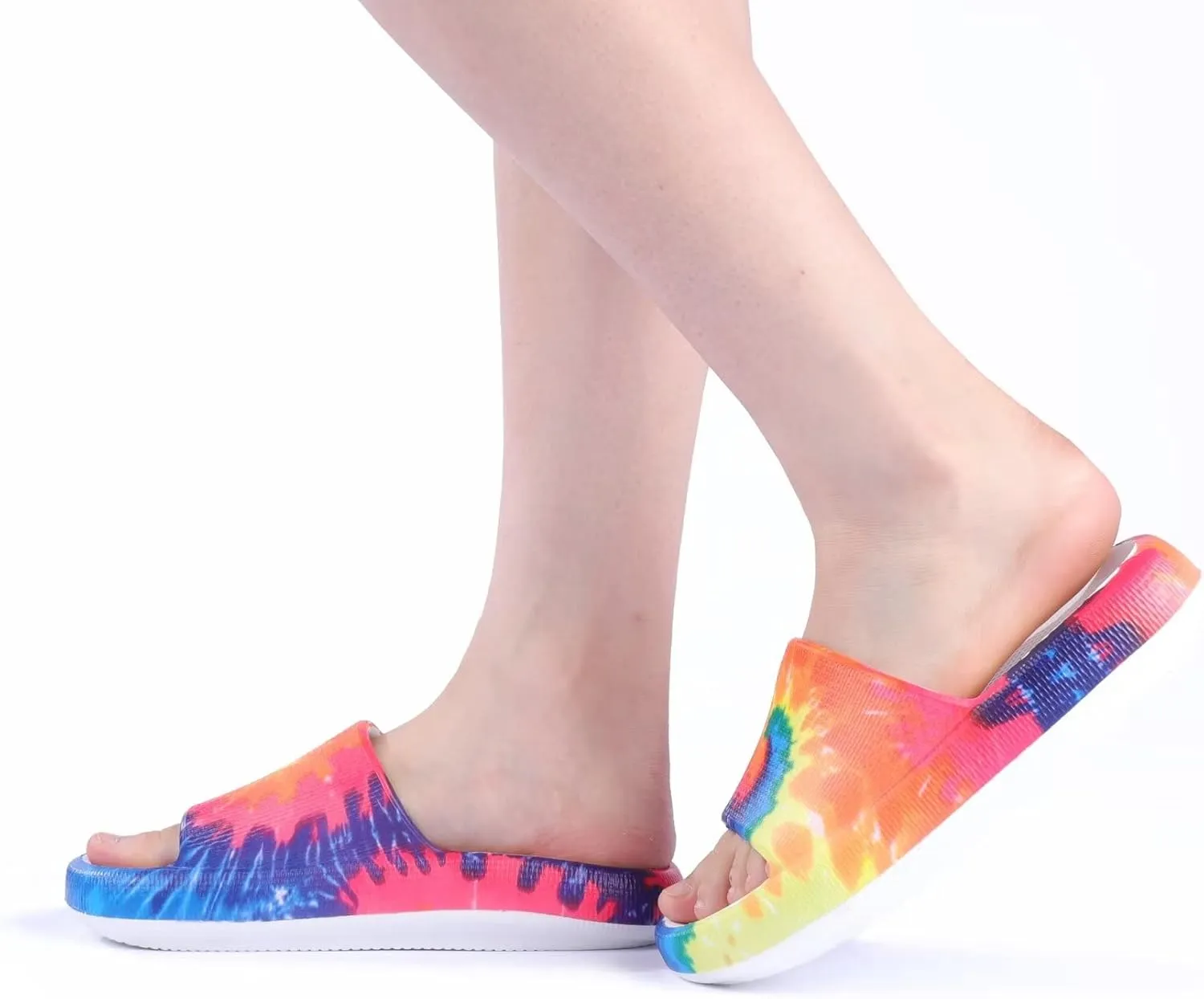 EQUICK Cloud Slides Pillow Slippers for Women and Men | Shower Slippers Bathroom Sandals | Ultra Soft | Cushioned Thick Sole | Indoor & Outdoor