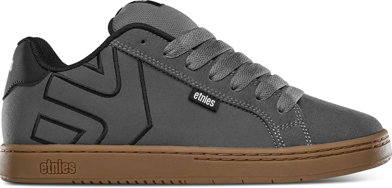 Etnies Men's Low-Top Sneakers Skate Shoe, Dark Grey Black, 10.5