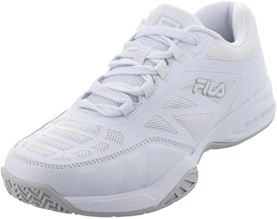 Fila Kids Boys Axilus Lace Up Tennis Sneakers Shoes - White - Size 3.5 M