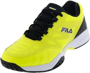 Fila Kids Boys Axilus Lace Up Tennis Sneakers Shoes - Yellow - Size 5.5 M