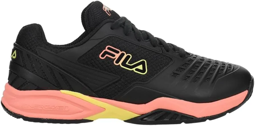 Fila Womens Axilus 2 Energized Tennis Sneakers Shoes - Black - Size 8.5 M