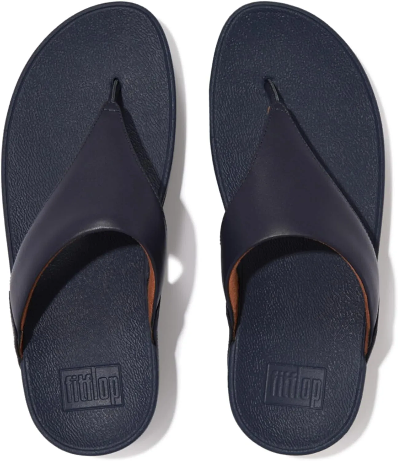 FitFlop Women's Lulu Leather Toe-Post Thong Sandals