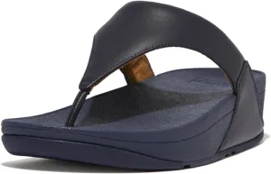 FitFlop Women's Lulu Leather Toe-Post Thong Sandals