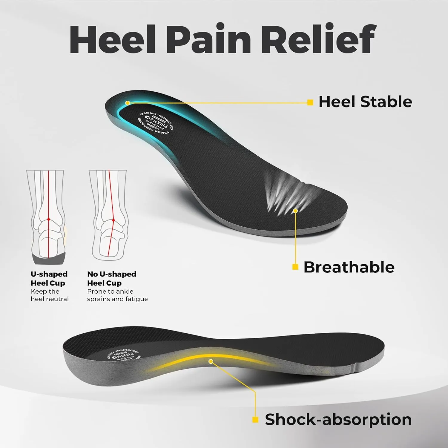 FitVille Extra Wide Walking Shoes Women Wide Width Workout Sneakers with Arch Support for Flat Feet Heel Pain Relief - Rebound Core V9