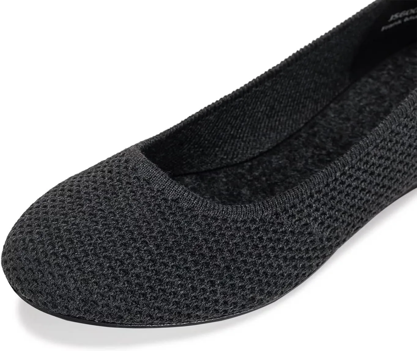 Frank Mully Women’s Ballet Flat Shoes Knit Dress Shoes Round Toe Slip On Ballerina Flats for Woman Low Wedge Comfort Soft