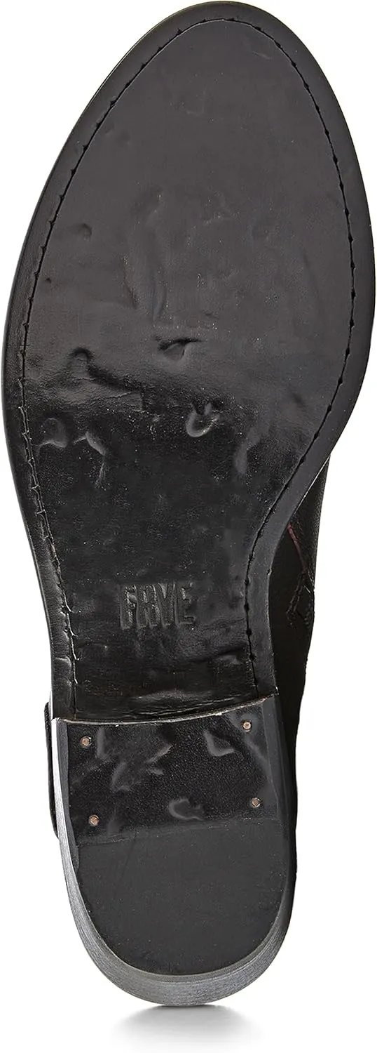 Frye Carson Piping Booties for Women Made from Soft Full-Grain Leather with Signature Western-Inspired Piping Detail and Supple Leather Lining – 4” Shaft Height