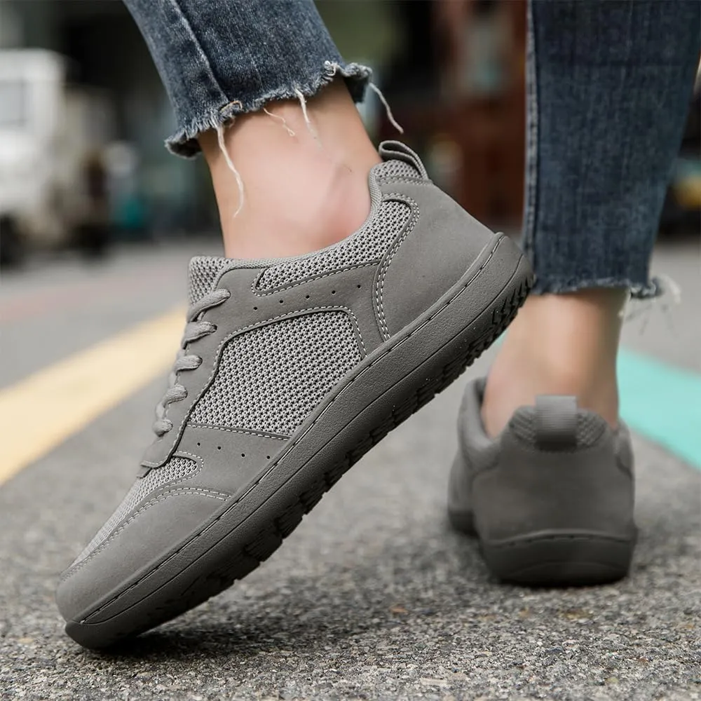 FUJEAK Barefoot Shoes Women Sneakers Womens Walking Shoes Wide Toe Box Shoes Women Minimalist Zero Drop Breathable Fashion Sneakers Width Casual Trail Runner