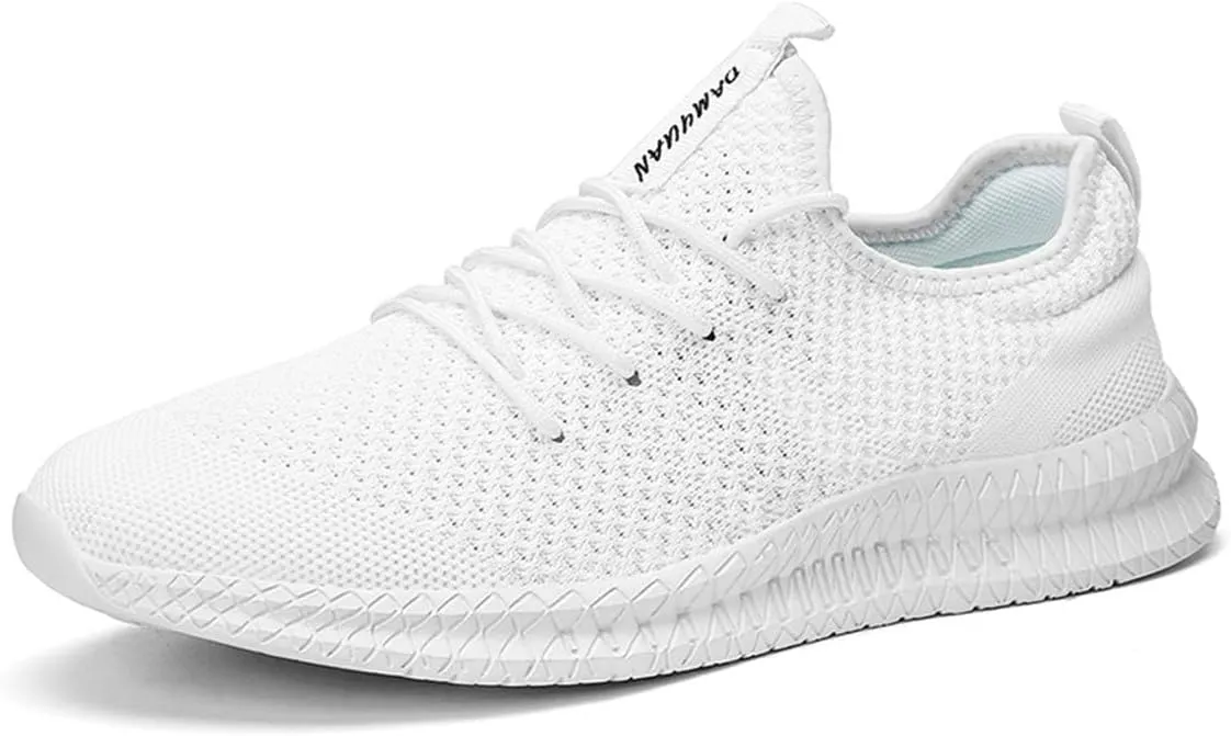 FUJEAK Men Running Shoes Men Casual Breathable Walking Shoes Sport Athletic Sneakers Gym Tennis Slip On Comfortable Lightweight Shoes
