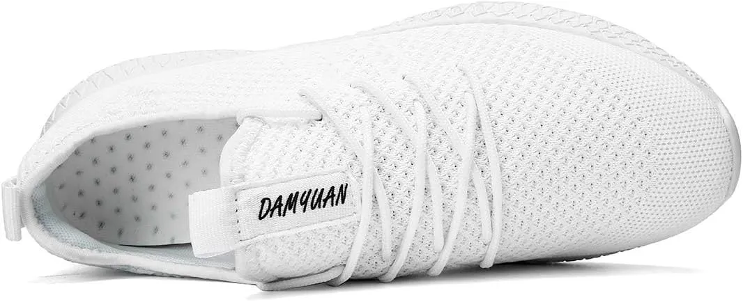 FUJEAK Men Running Shoes Men Casual Breathable Walking Shoes Sport Athletic Sneakers Gym Tennis Slip On Comfortable Lightweight Shoes