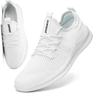FUJEAK Men Running Shoes Men Casual Breathable Walking Shoes Sport Athletic Sneakers Gym Tennis Slip On Comfortable Lightweight Shoes