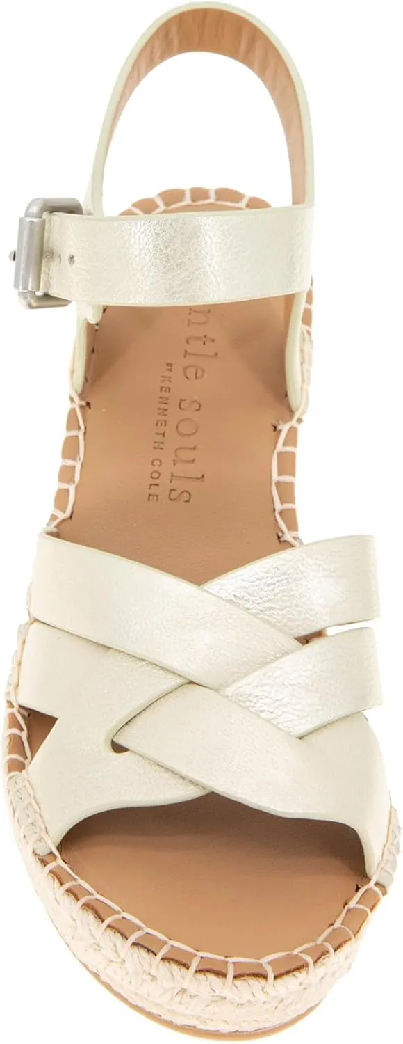 Gentle Souls by Kenneth Cole Women's Caspian Wedge Sandal