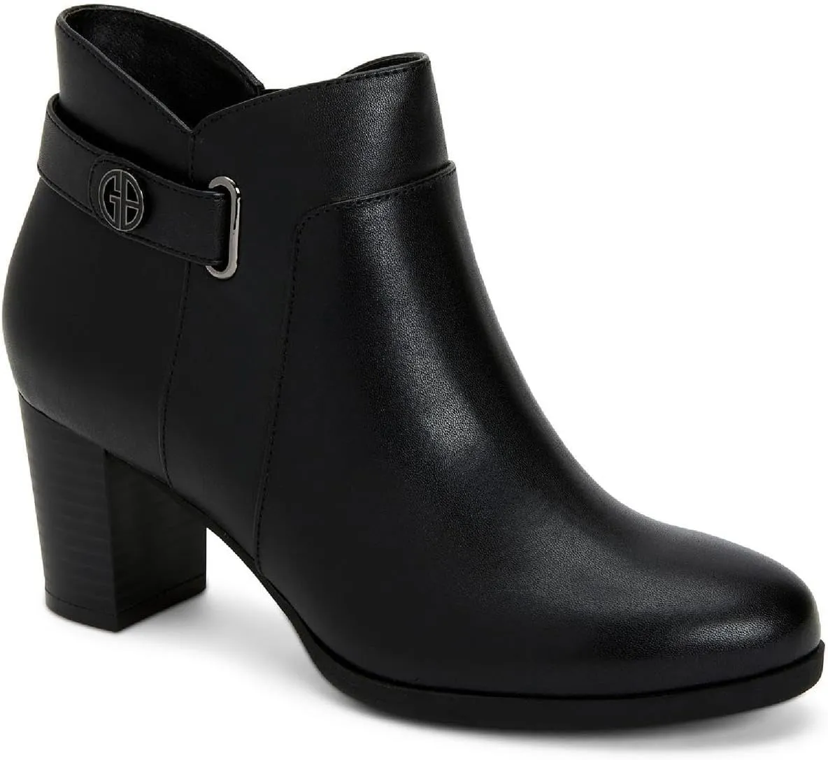 Giani Bernini Womens Artemyss Padded Insole Heels Ankle Boots