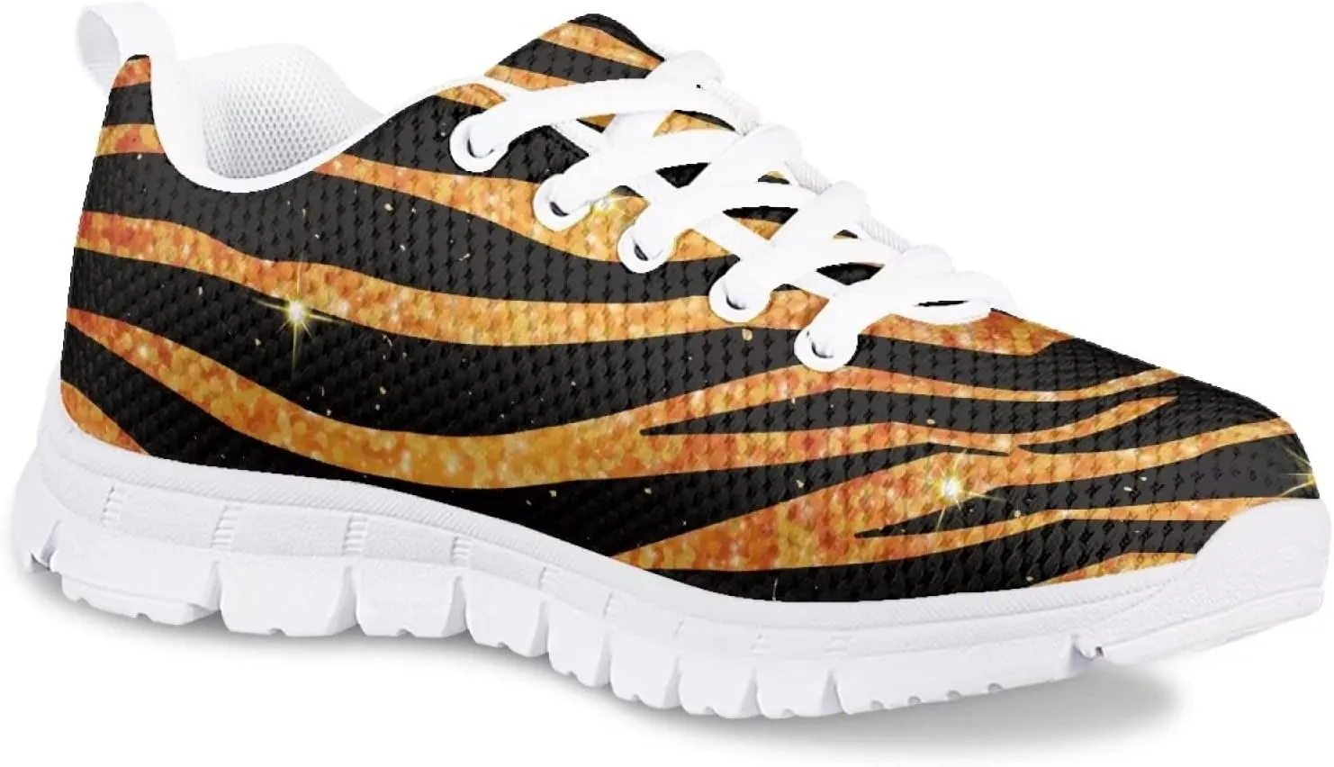 GIFTPUZZ Kids Breathable Running Sneakers Lightweight Athletic Lace Up Sports Comfort Flats Shoes