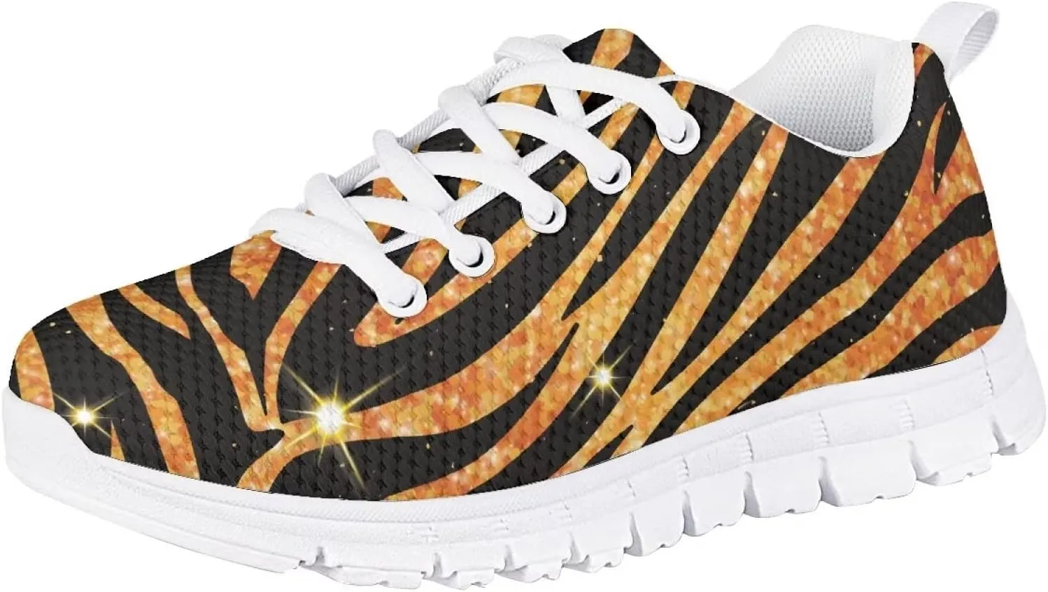 GIFTPUZZ Kids Breathable Running Sneakers Lightweight Athletic Lace Up Sports Comfort Flats Shoes