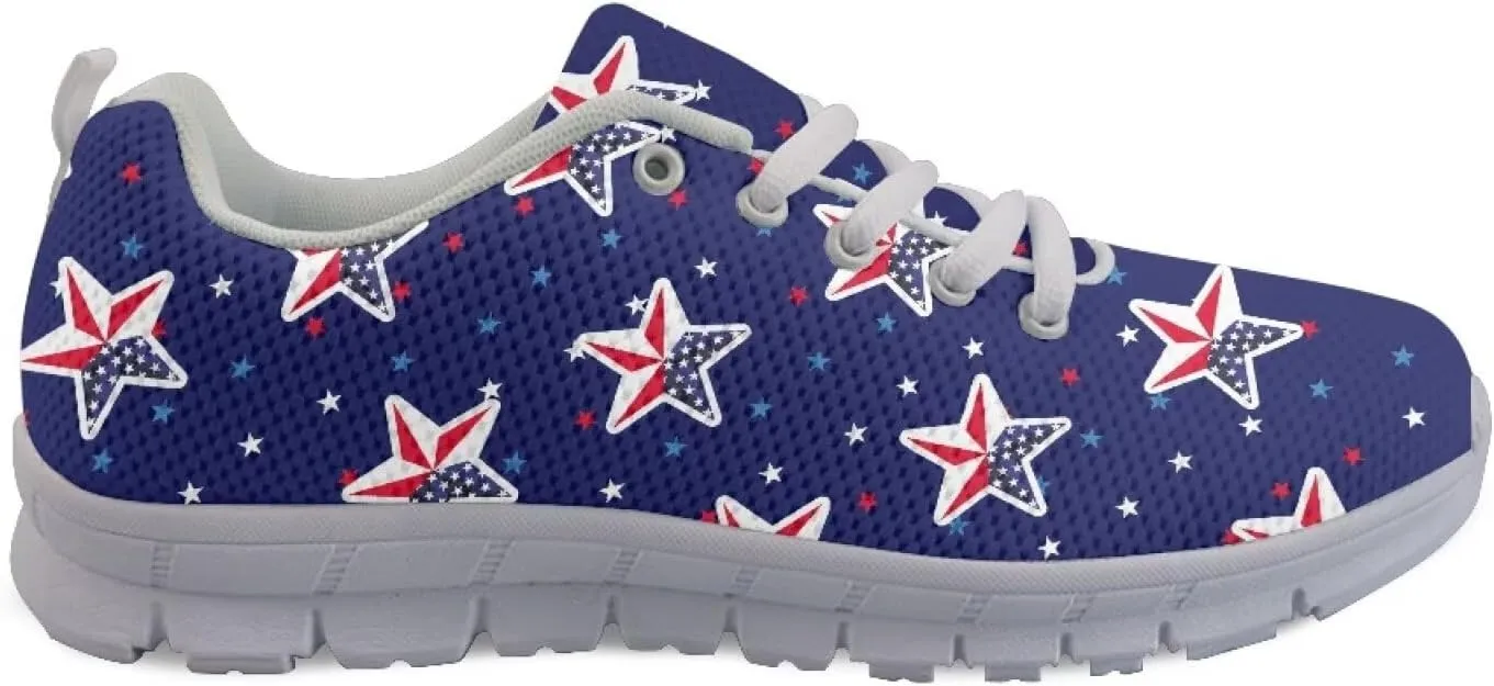 GIFTPUZZ Mens Lace Up Athletic Trainers Running Sneakers Wedge Breathable Gym Lightweight Sports Tennis Shoes