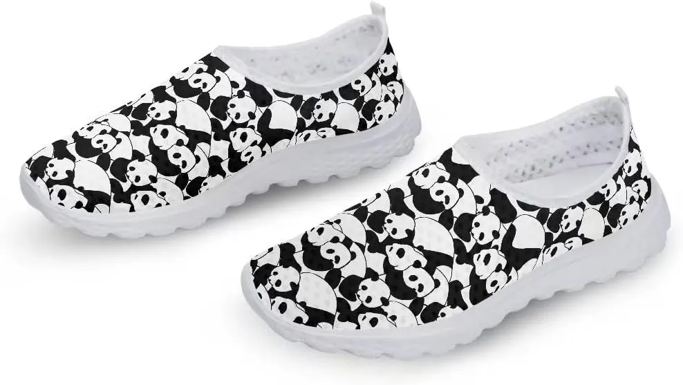 GIFTPUZZ Women's Athletic Walking Shoes Casual Mesh Comfort Work Sneakers
