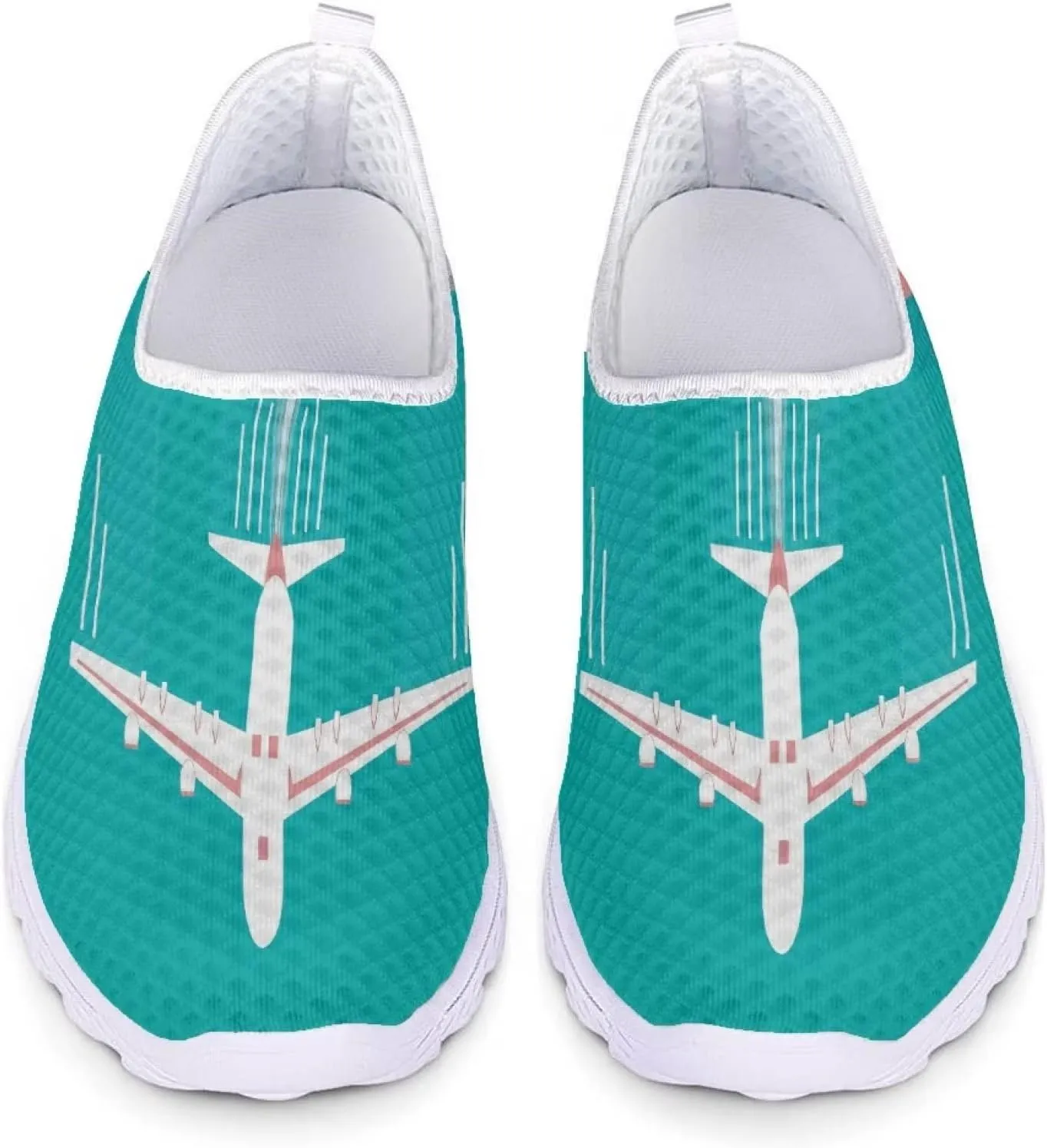 GIFTPUZZ Women's Athletic Walking Shoes Mesh Tennis Shoes Workout Sneakers Casual Shoes