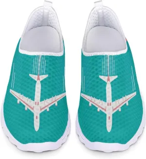 GIFTPUZZ Women's Athletic Walking Shoes Mesh Tennis Shoes Workout Sneakers Casual Shoes