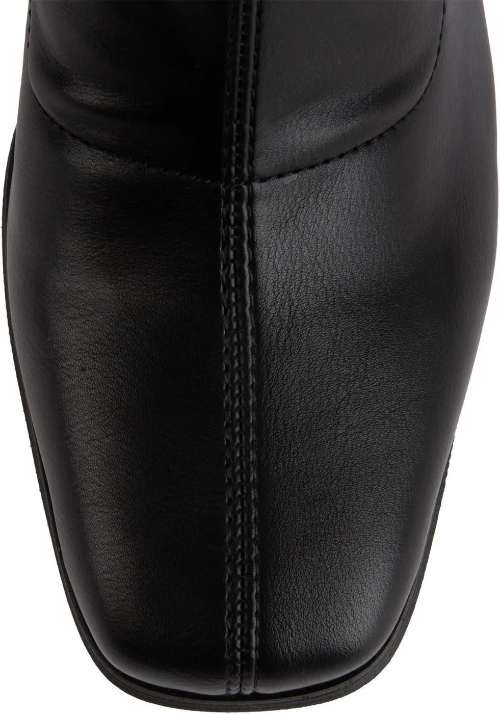 GoGo Boots for Women Knee High Boots Chunky Block Heels Costume Party Cosplay Dress Shoes