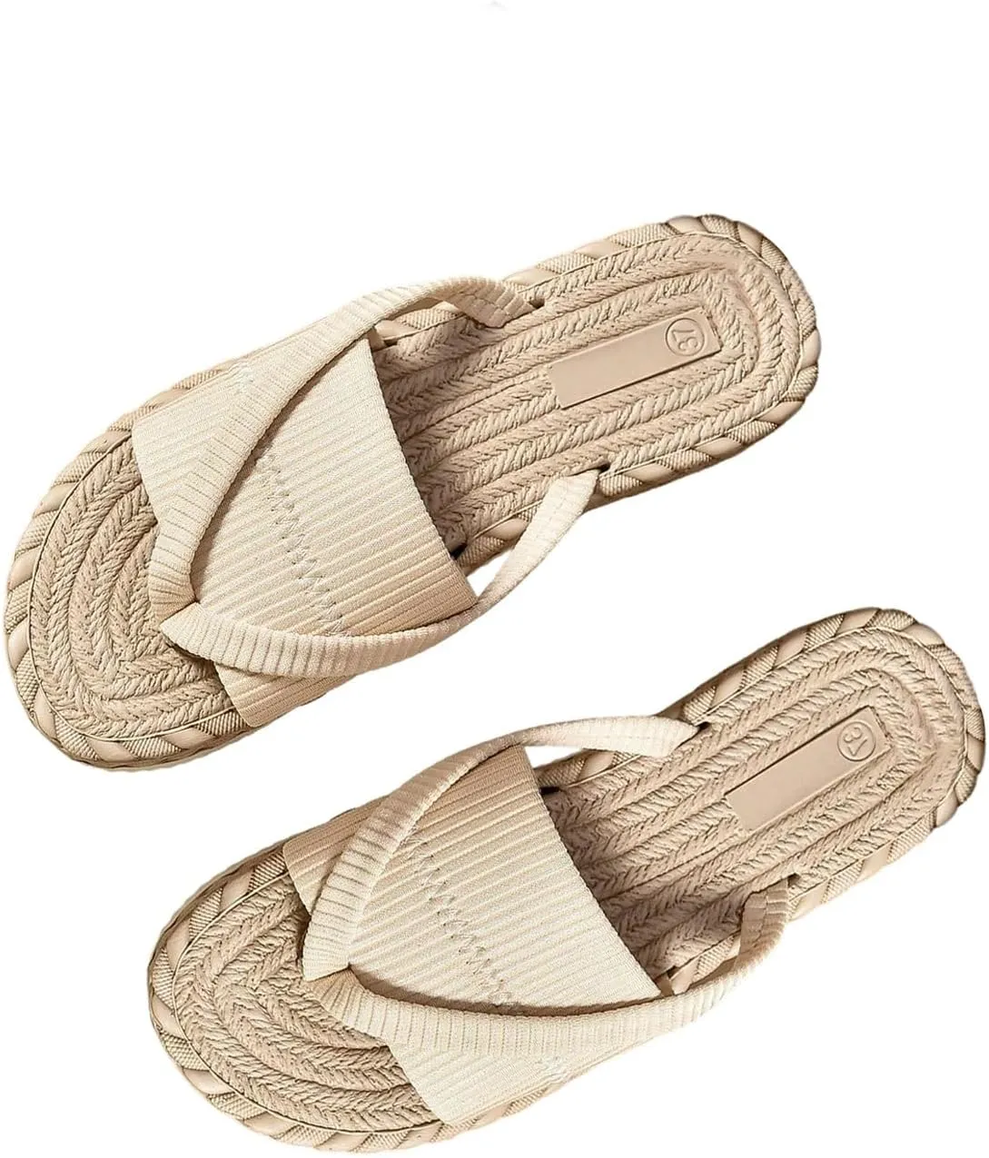 GORGLITTER Women's Open Toe Thong Dressy Sandals Summer Beach Flip Flops Trendy 2025 Slide Sandals