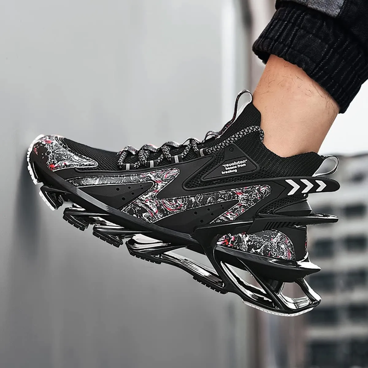 GSIGUL Mens Running Shoes Sports Athletic Fashion Sneakers Lightweight Breathable Mesh Tennis Walking Shoes