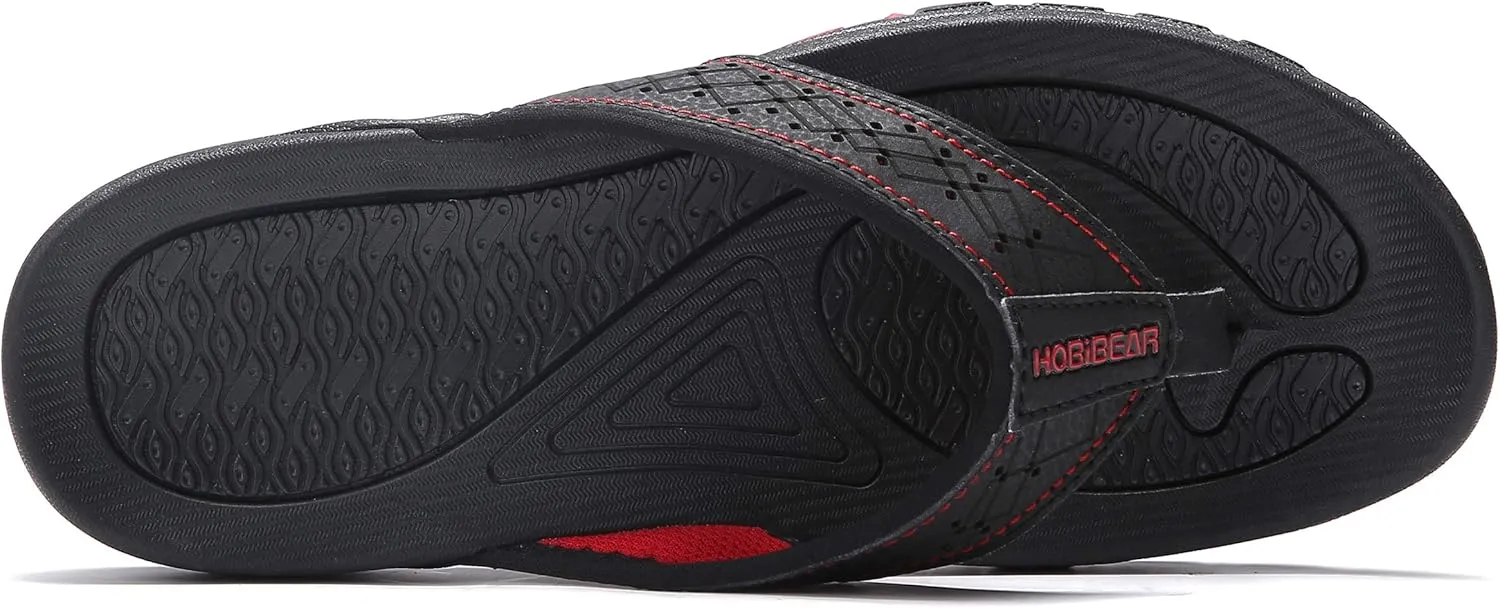 GUBARUN Mens Sport Flip Flops Comfort Casual Thong Sandals Outdoor