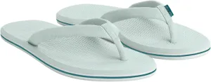 Hari Mari- Dunes- Women's Waterproof Boat Safe Colorful Rubber Flip Flops- No Break Ins, Firm Arch Support, Antimicrobial, and Floats in Water