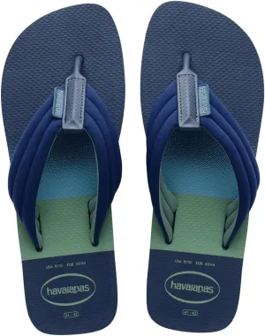havaianas for Men - Urban Print Flip Flops - Indigo Blue - 11/12