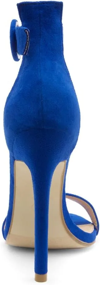 Herstyle Charming Women’s Heeled Dress Sandals Open Toe Ankle Strap High Stiletto Wedding Party Pump Shoes