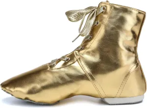 HIPPOSEUS Women Jazz Shoes Split Sole Dance Boots Ballet Dance Shoe for Men