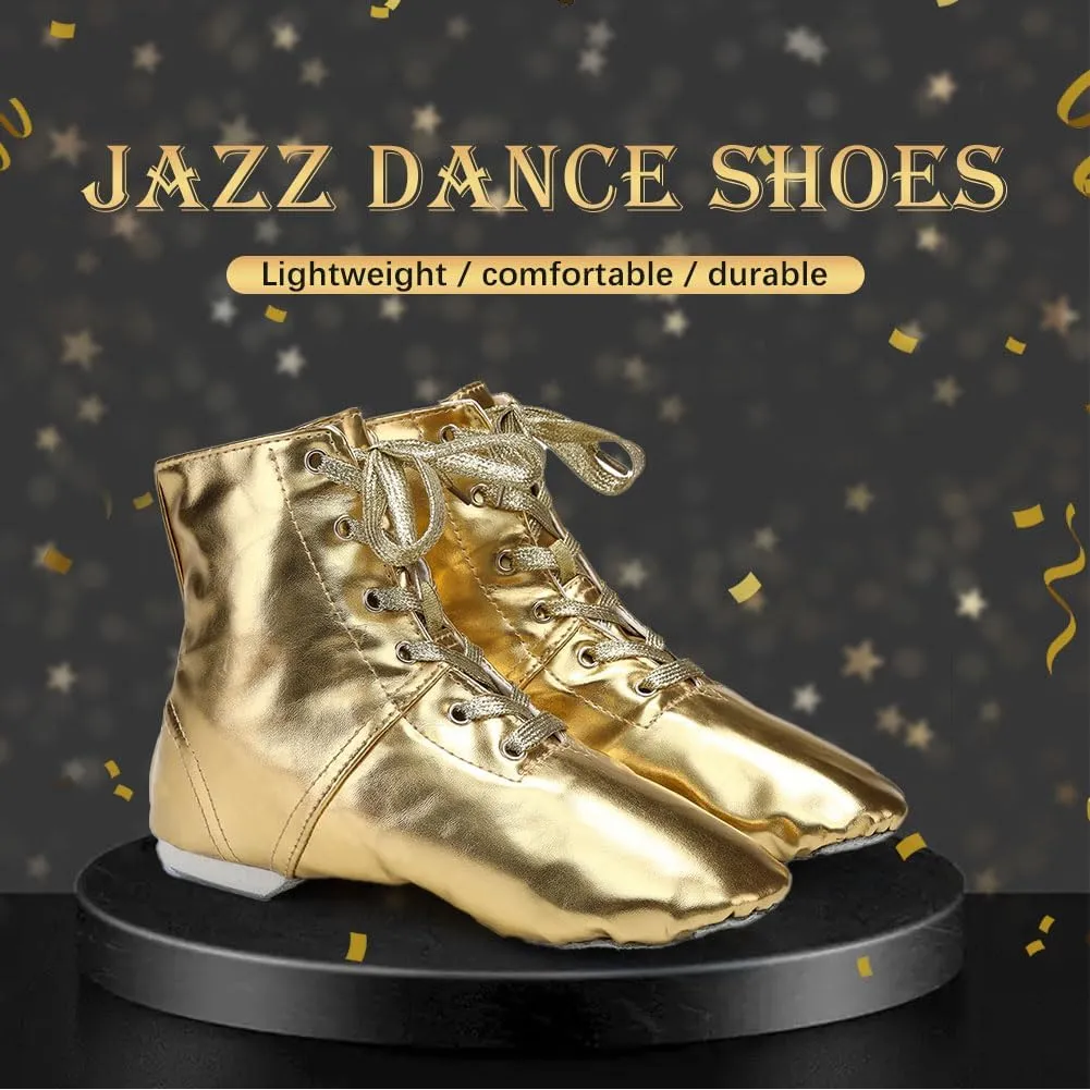 HIPPOSEUS Women Jazz Shoes Split Sole Dance Boots Ballet Dance Shoe for Men