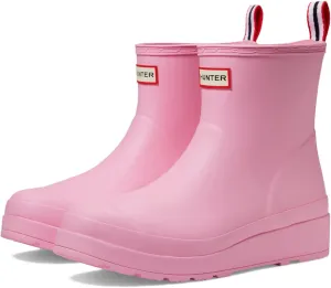HUNTER Original Women's Play Short Waterproof Rain Boots (Pink Fizz, US Size 6)