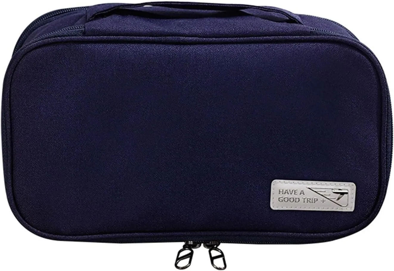 Indoor Storage Boxes Large-Capacity Underwear Bra Storage Bag Waterproof Travel Organizers Multi-Layer Toiletry Packing Cases Cosmetics Bag Travel Underwear Organizer,Convenience and Tidiness