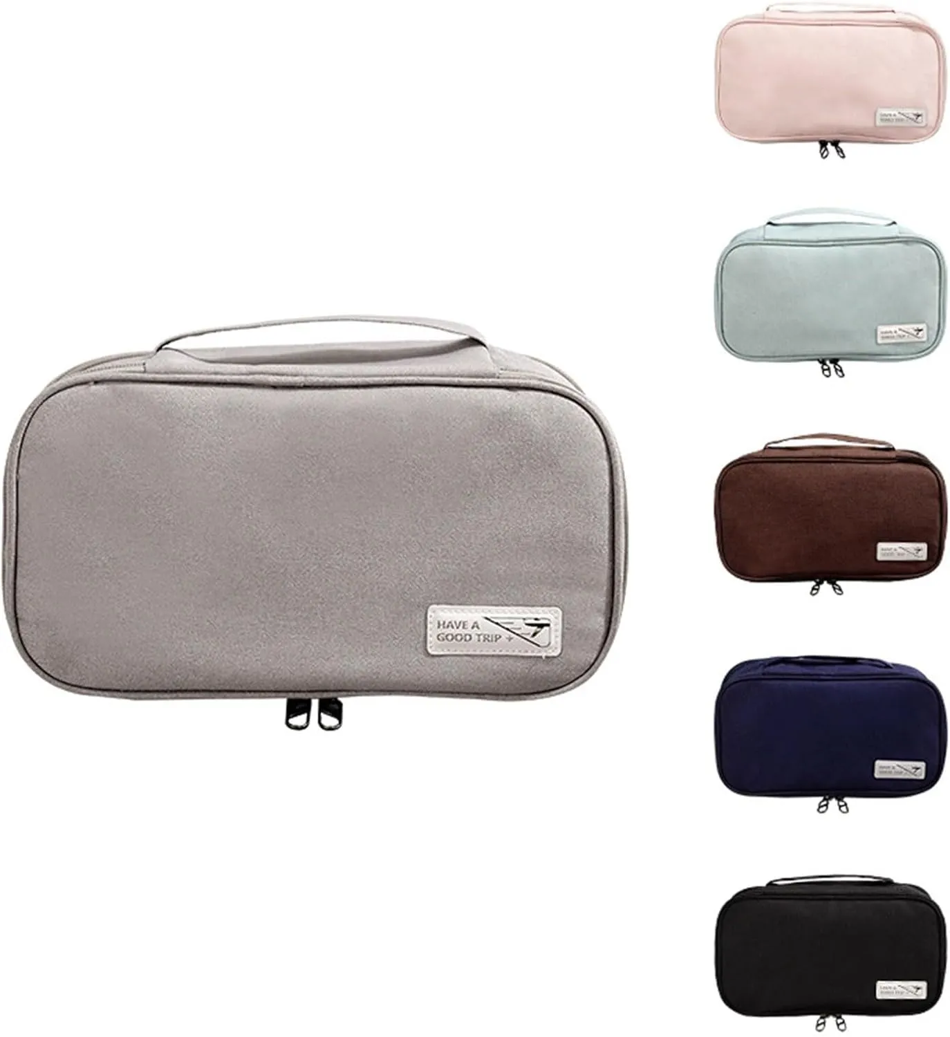 Indoor Storage Boxes Large-Capacity Underwear Bra Storage Bag Waterproof Travel Organizers Multi-Layer Toiletry Packing Cases Cosmetics Bag Travel Underwear Organizer,Convenience and Tidiness