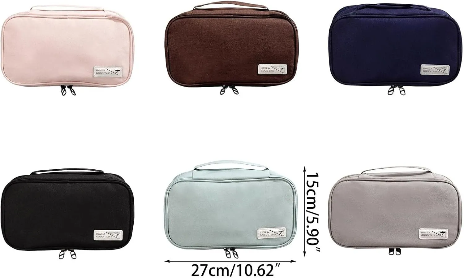 Indoor Storage Boxes Large-Capacity Underwear Bra Storage Bag Waterproof Travel Organizers Multi-Layer Toiletry Packing Cases Cosmetics Bag Travel Underwear Organizer,Convenience and Tidiness