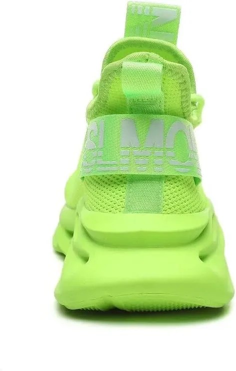 Jakcuz Women's Lace Up Walking Shoes Breathable Ultra Lightweight Sport Casual Ladies Girls Fashion Platform Sneakers