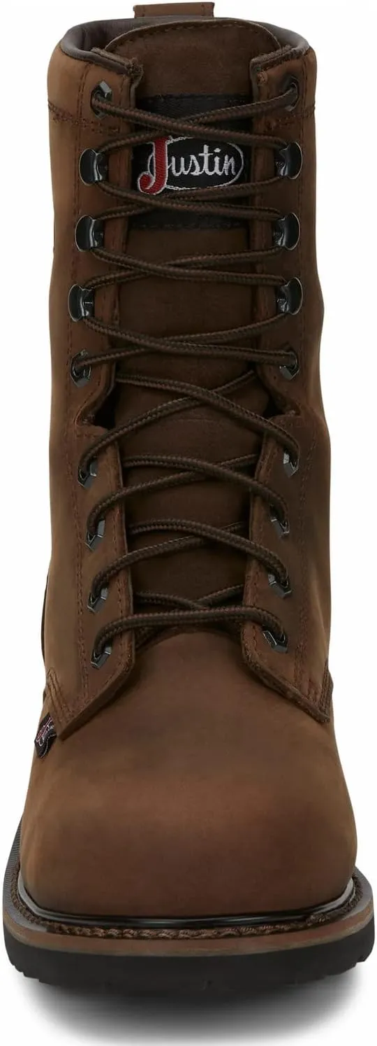 Justin Mens WorkerII Lacer Steel Work Boot