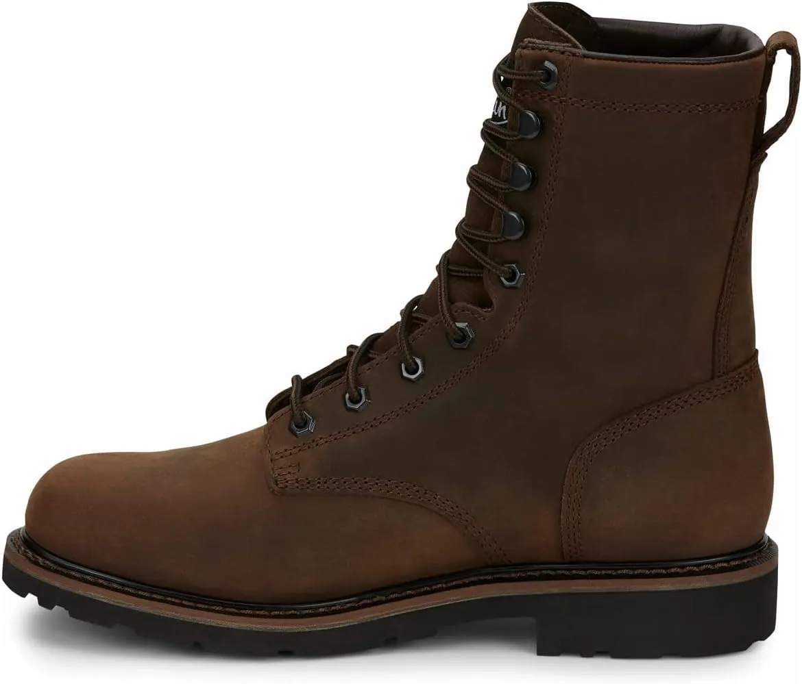 Justin Mens WorkerII Lacer Steel Work Boot