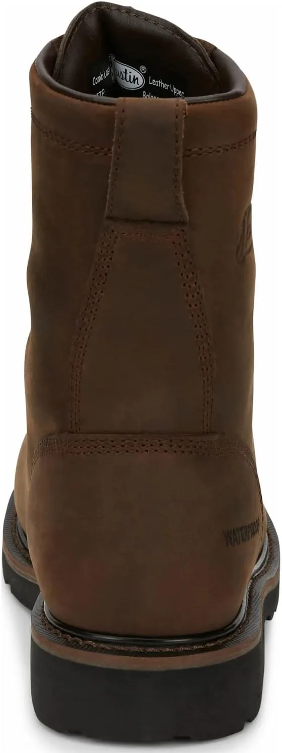 Justin Mens WorkerII Lacer Steel Work Boot