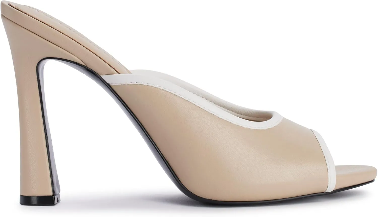 Karl Lagerfeld Paris Women's Cushioned Insole Evening Chatura-Peep Toe Sandal Heeled