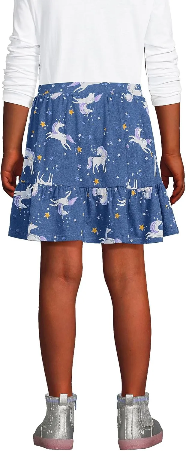 Lands' End Girls Indigo Skort